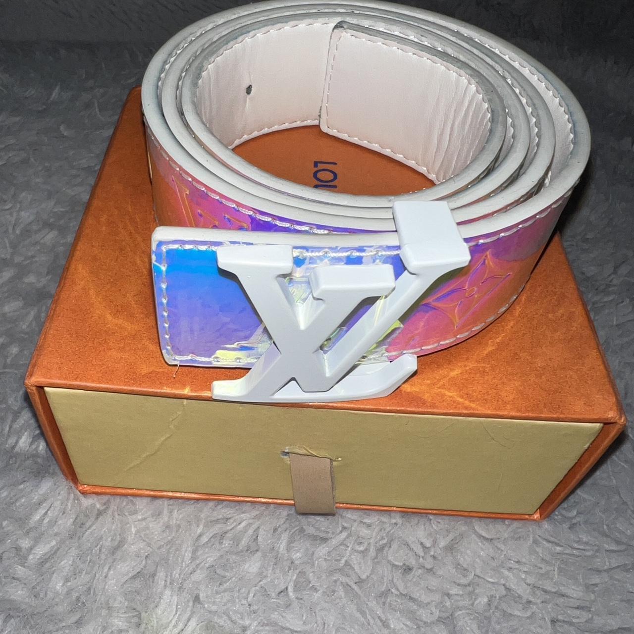 Louis Vuitton Monogram Belt 100 Authentic With... Depop