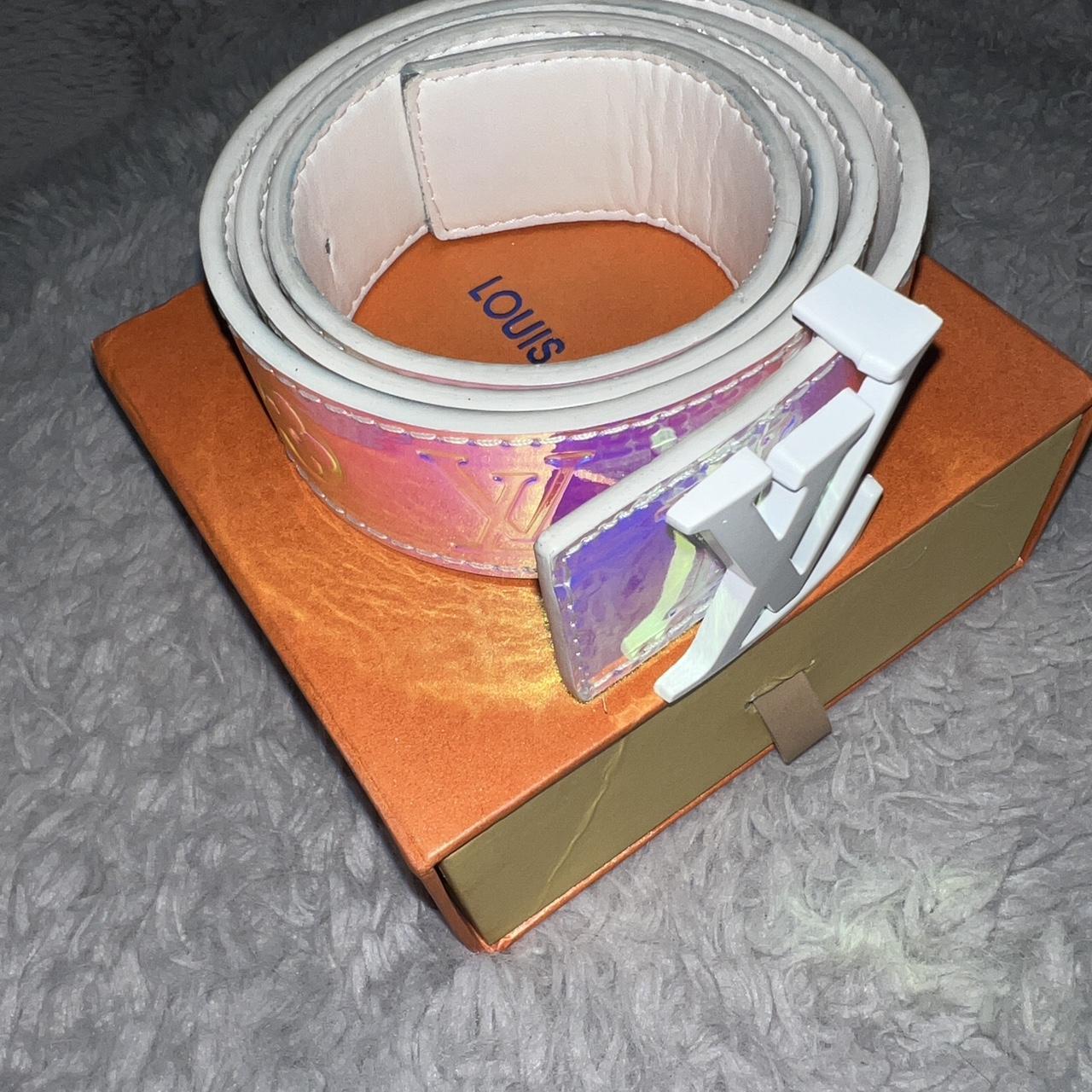 louis vuitton mens belt monogram