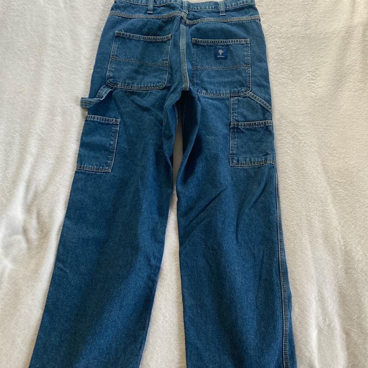 Men's Blue and Navy Jeans | Depop