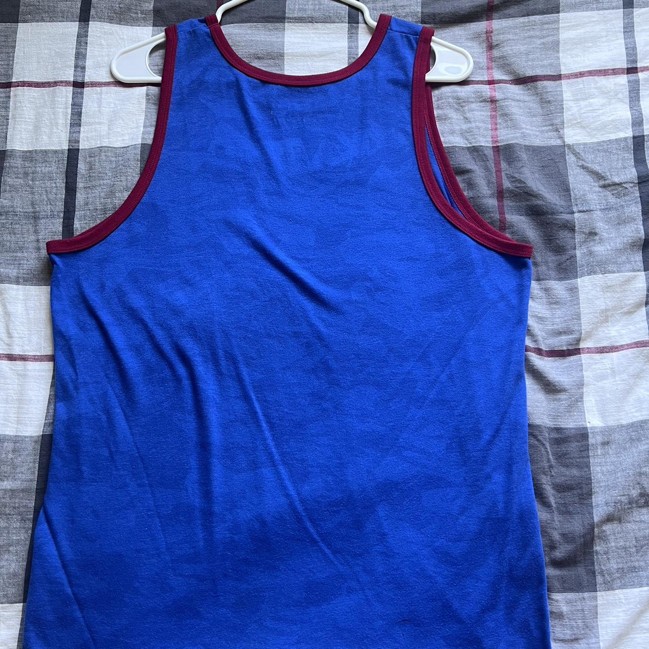 TEXAS RANGERS TANK TOP ⚾️ Thick stitch detail. - Depop