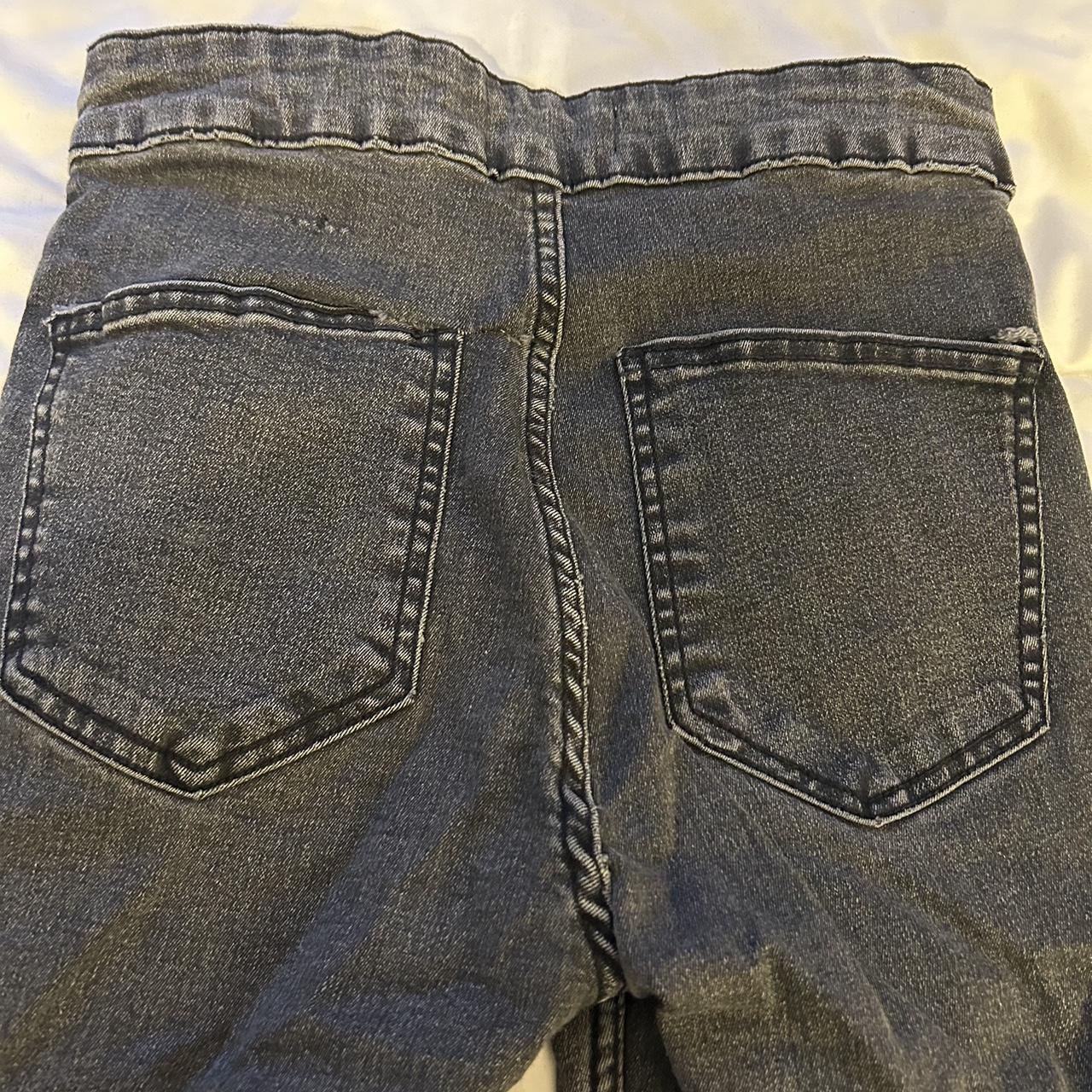 high rise flared Zara jeans, very tight, fits like a... - Depop