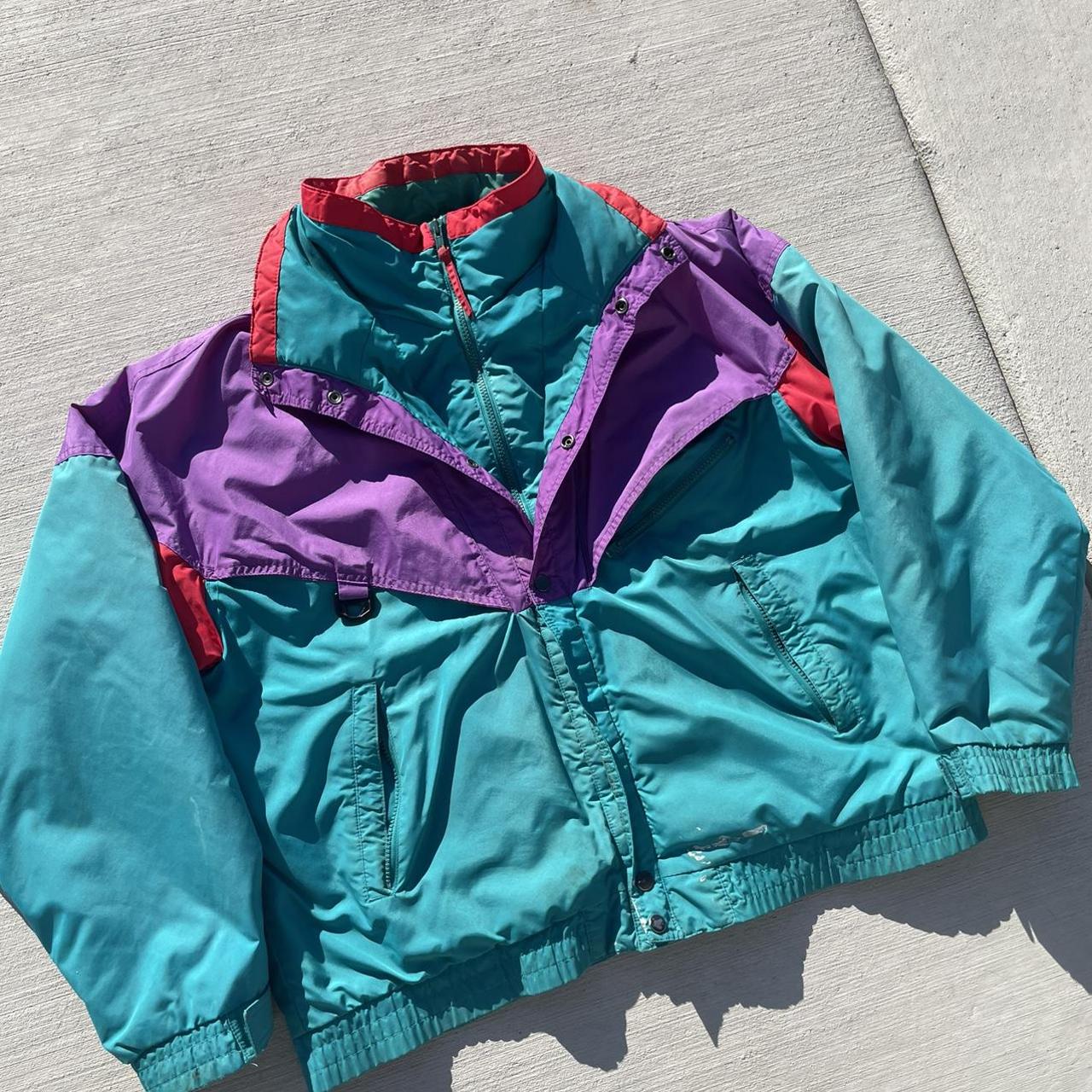 Vintage Sub Zero Snowboarding Jacket Mens L slight... Depop