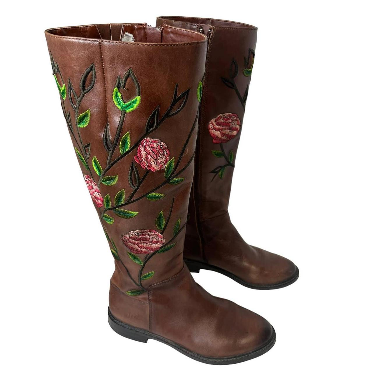 Gianni bini outlet embroidered boots