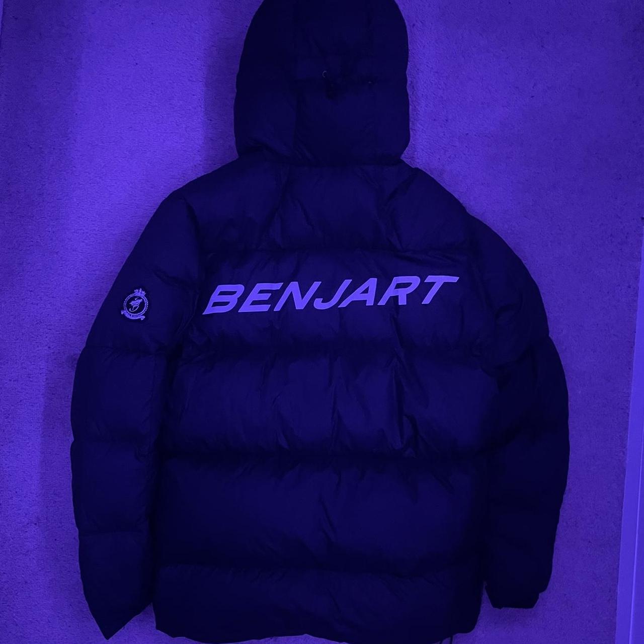 Benjart coat black Size L but fits medium Send me... Depop
