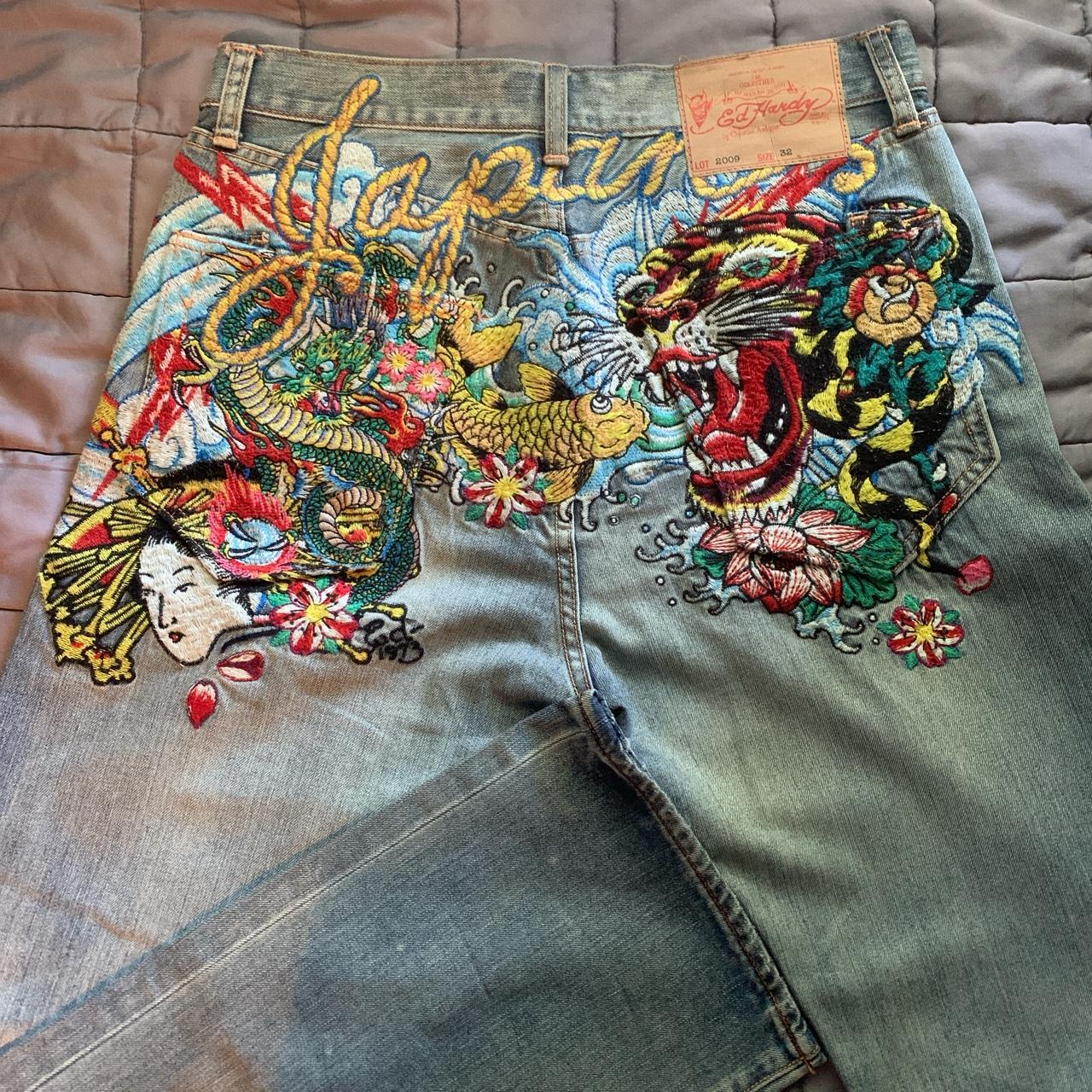 Men's Denim Ed Hardy