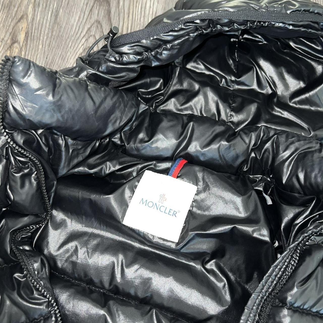 Moncler Women's Black Jacket | Depop