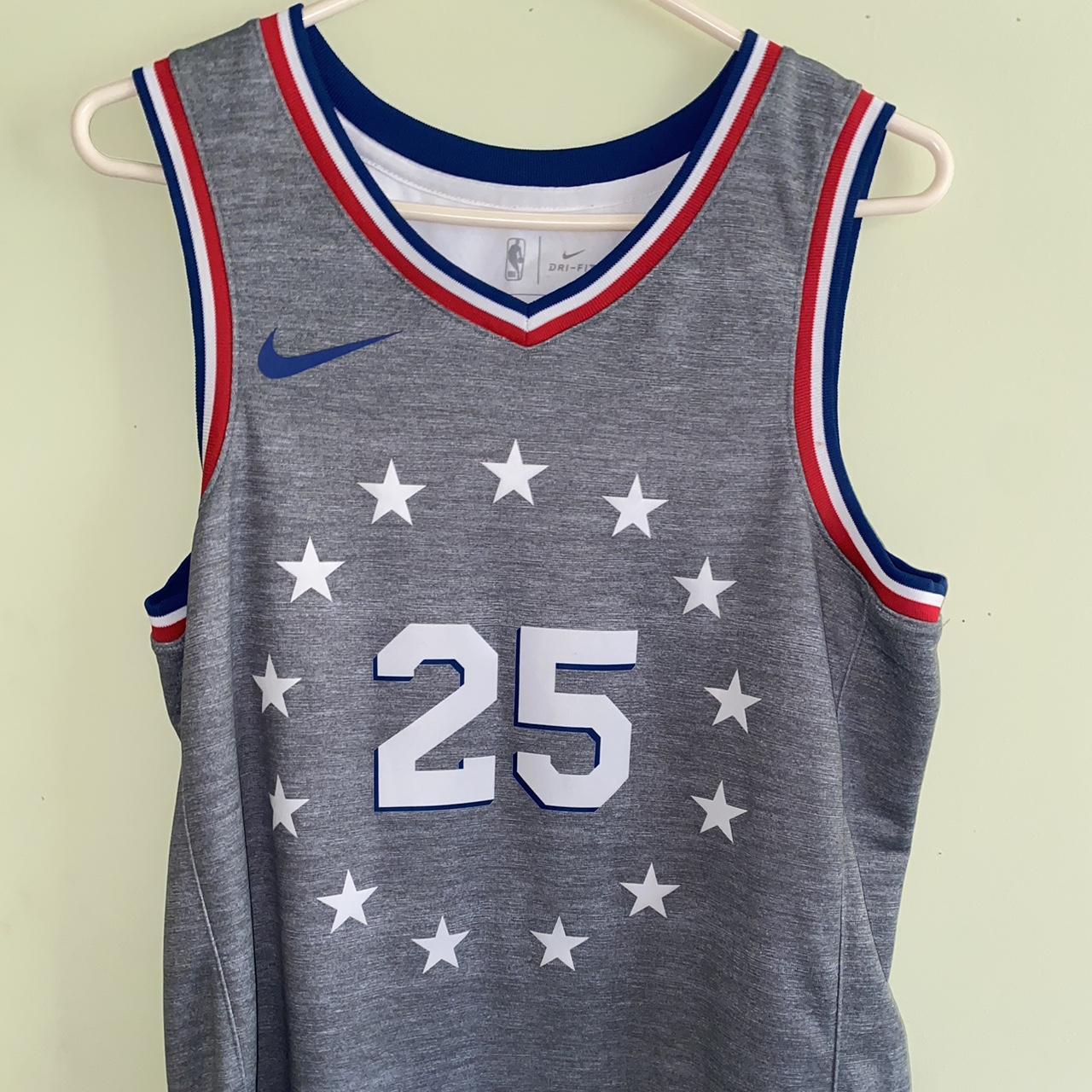 Youth Ben Simmons #25 Philadelphia 76ers Nike - Depop