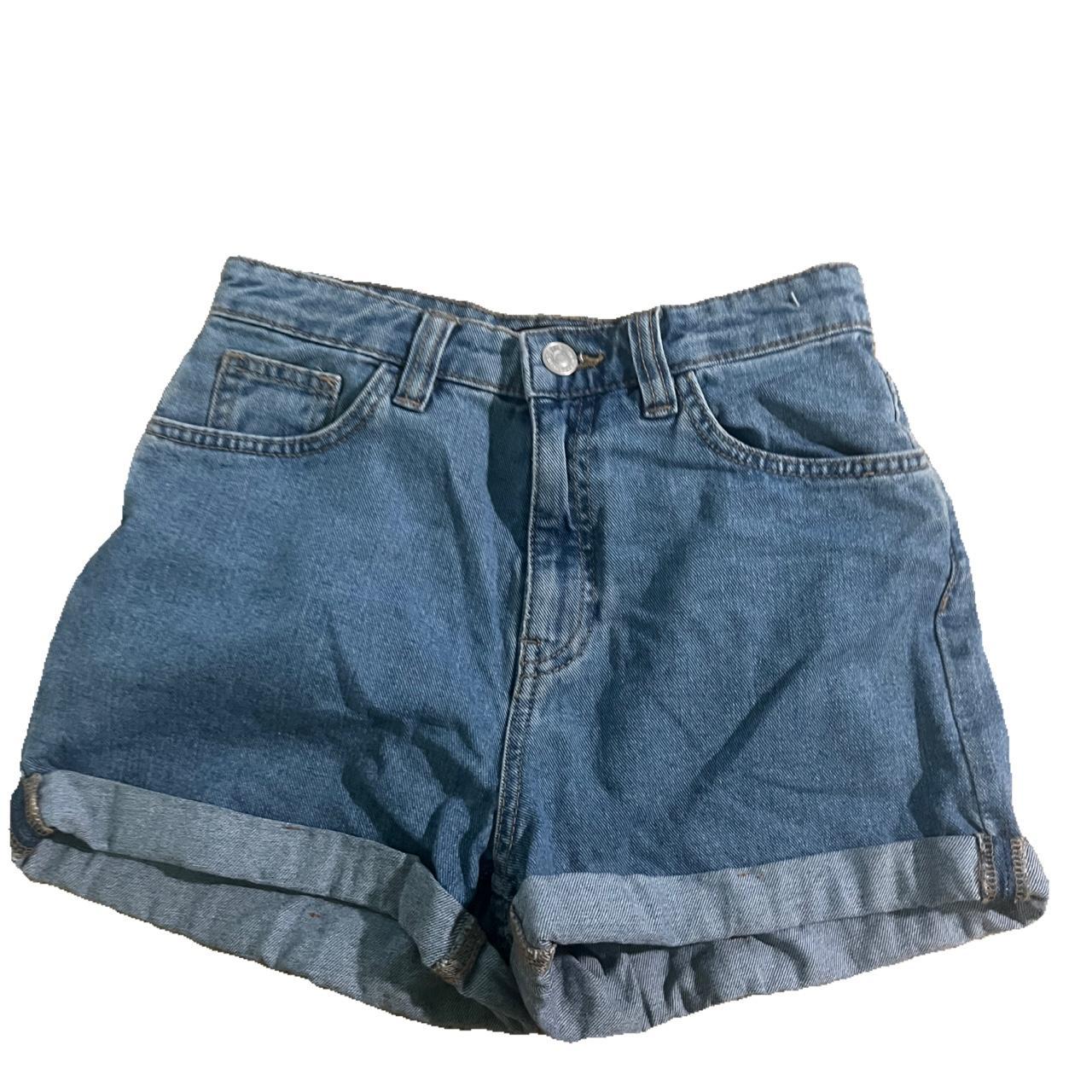 bershka mom shorts