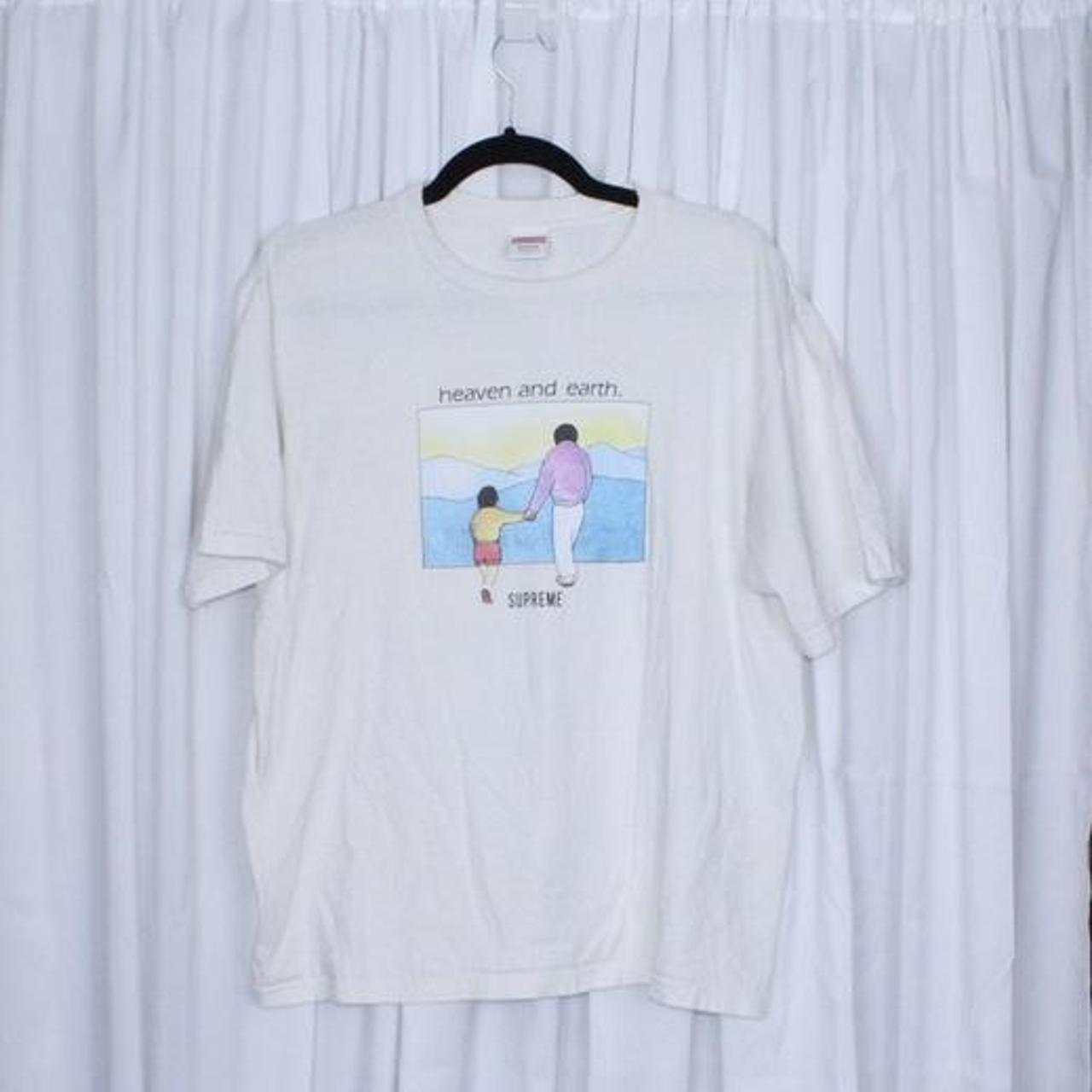 Supreme Heaven and Earth T-Shirt - looking at toys