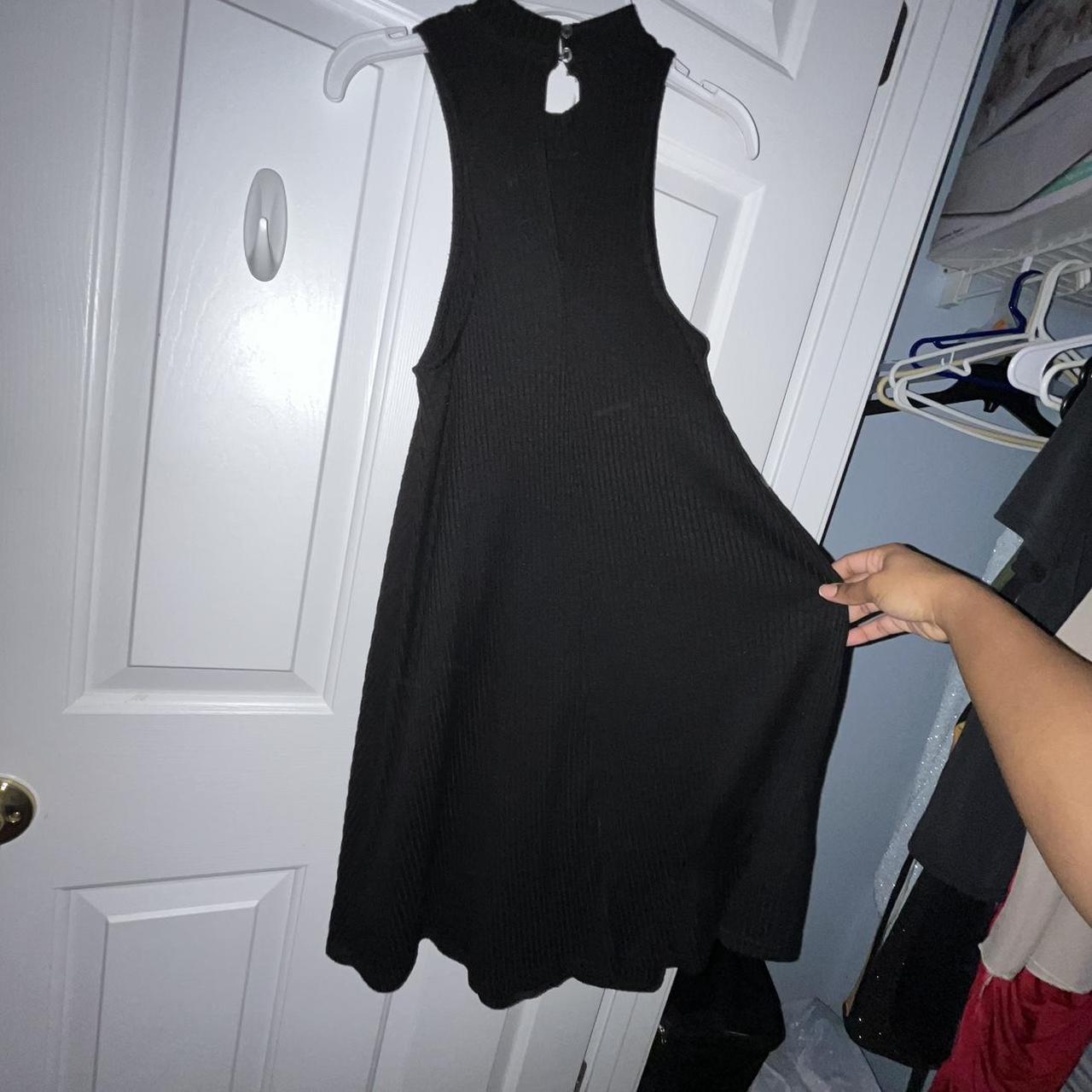 hollister black dress