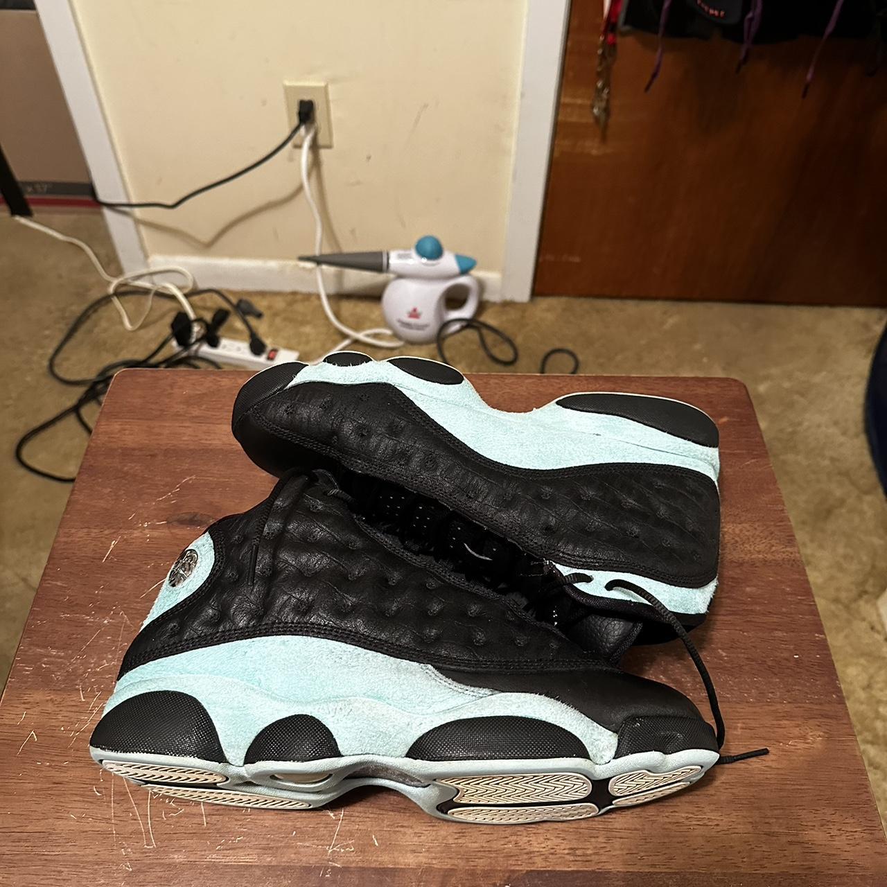 jordan 13 island green footlocker