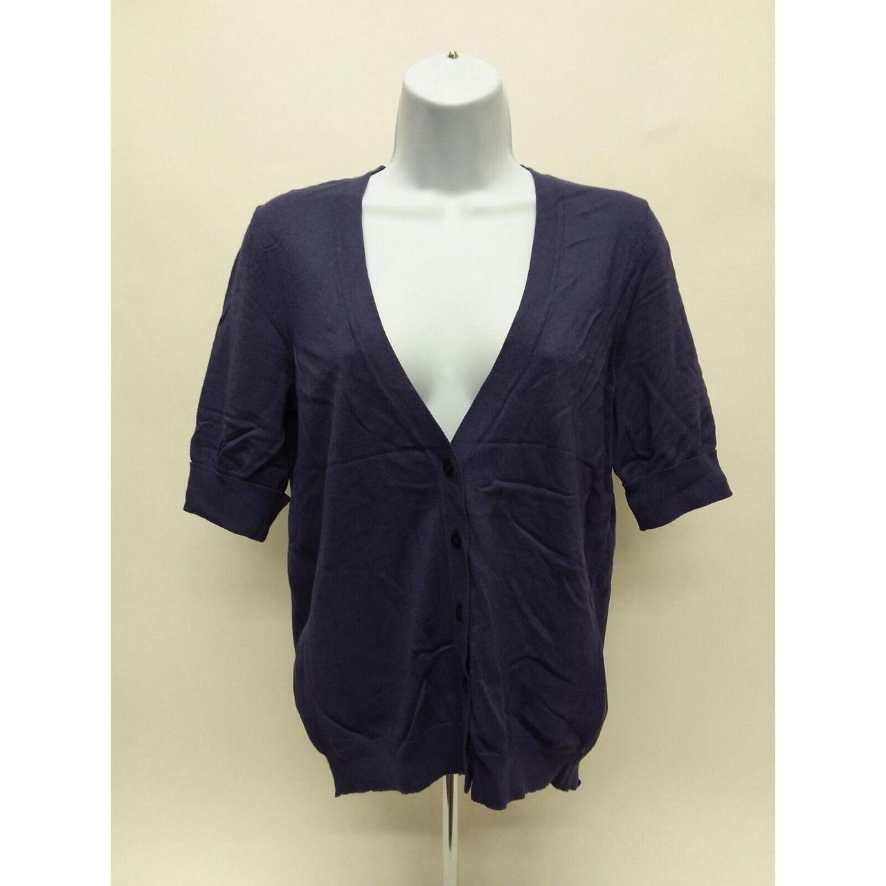 ann taylor short sleeve cardigan