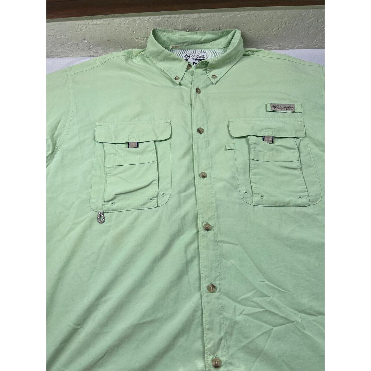 Columbia PFG fishing shirt dallas cowboys white - - Depop