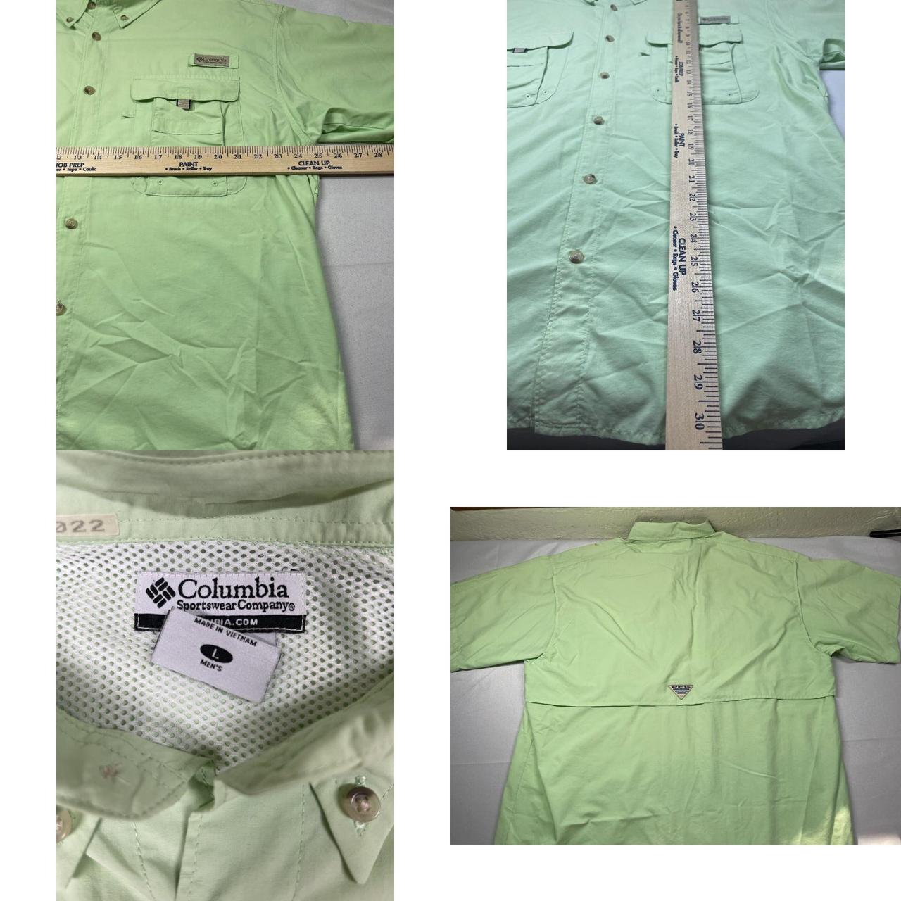 Columbia PFG fishing shirt dallas cowboys white - - Depop