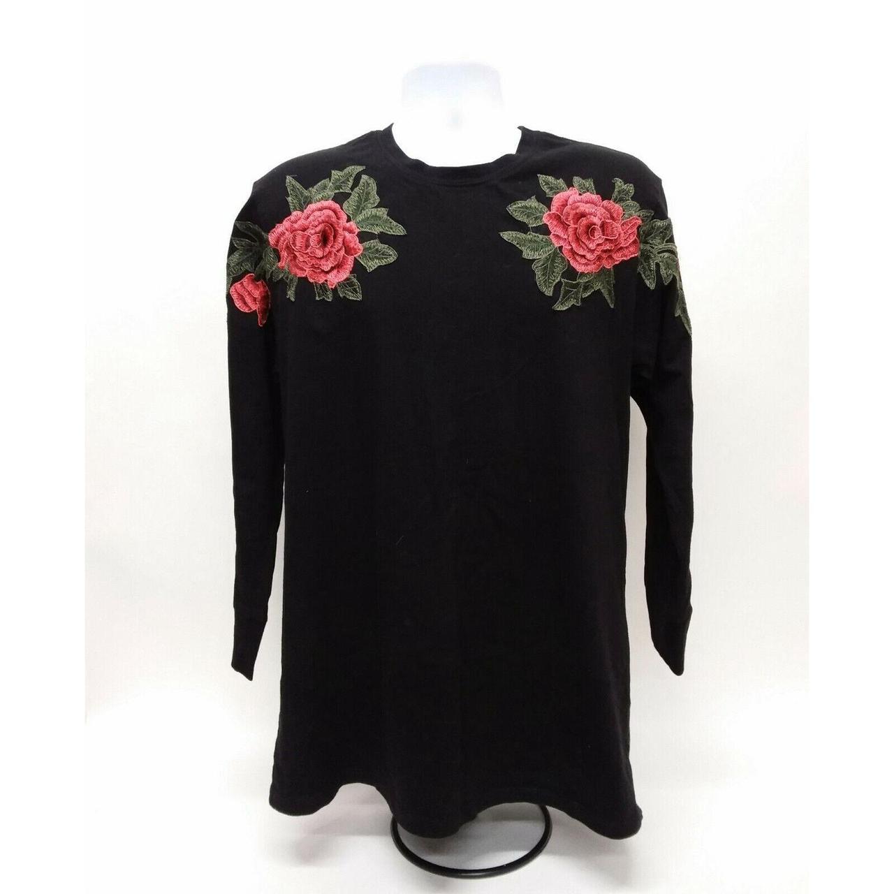 Men's XS Emma & Sam 3/4 Sleeve Round Neck Black... Depop