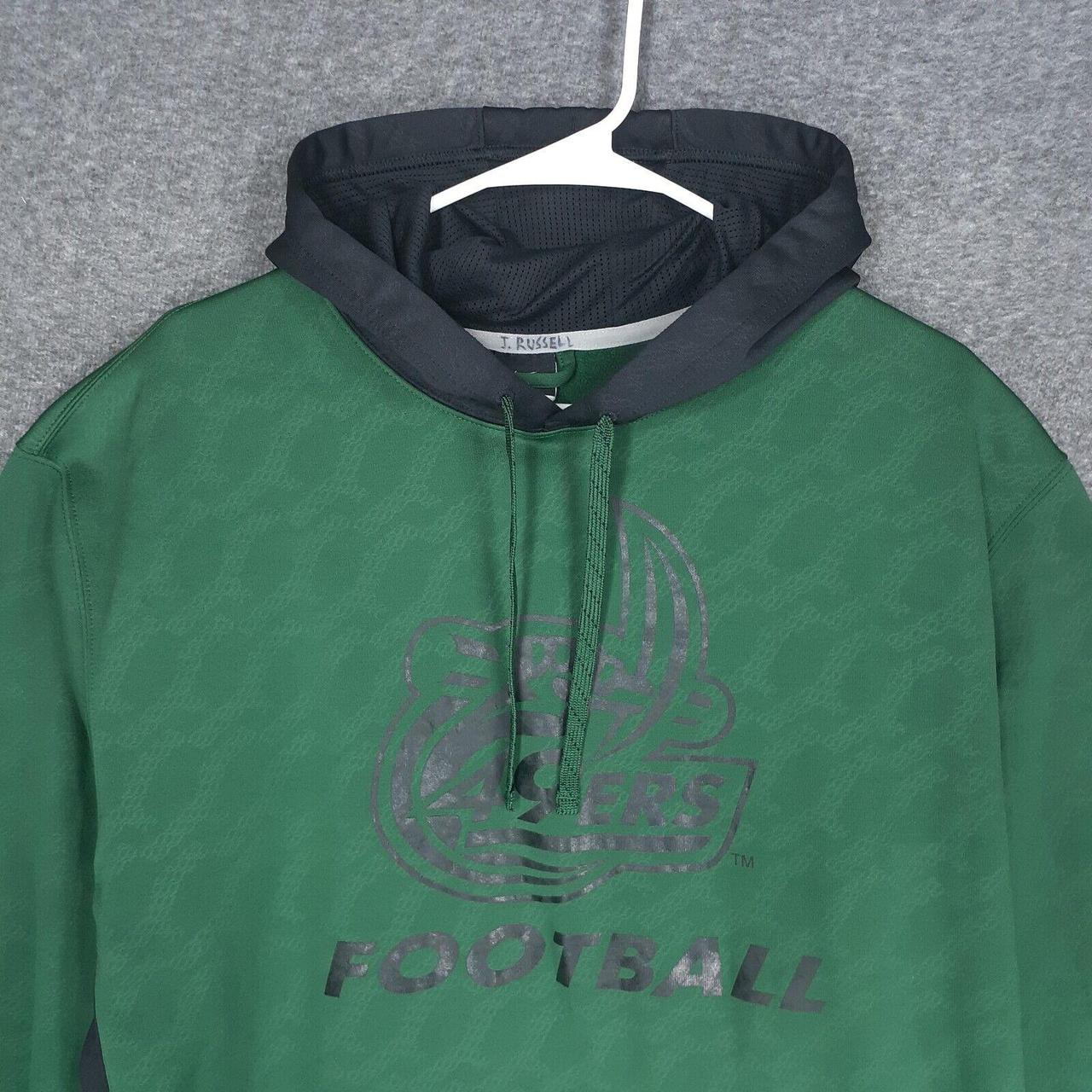 Nike Men's Hoodie - Green - XXL