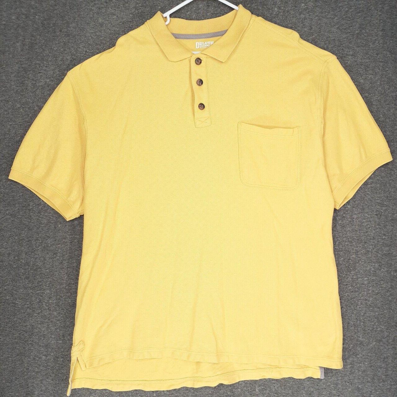 CO Men's Gold and Yellow Polo-shirts | Depop