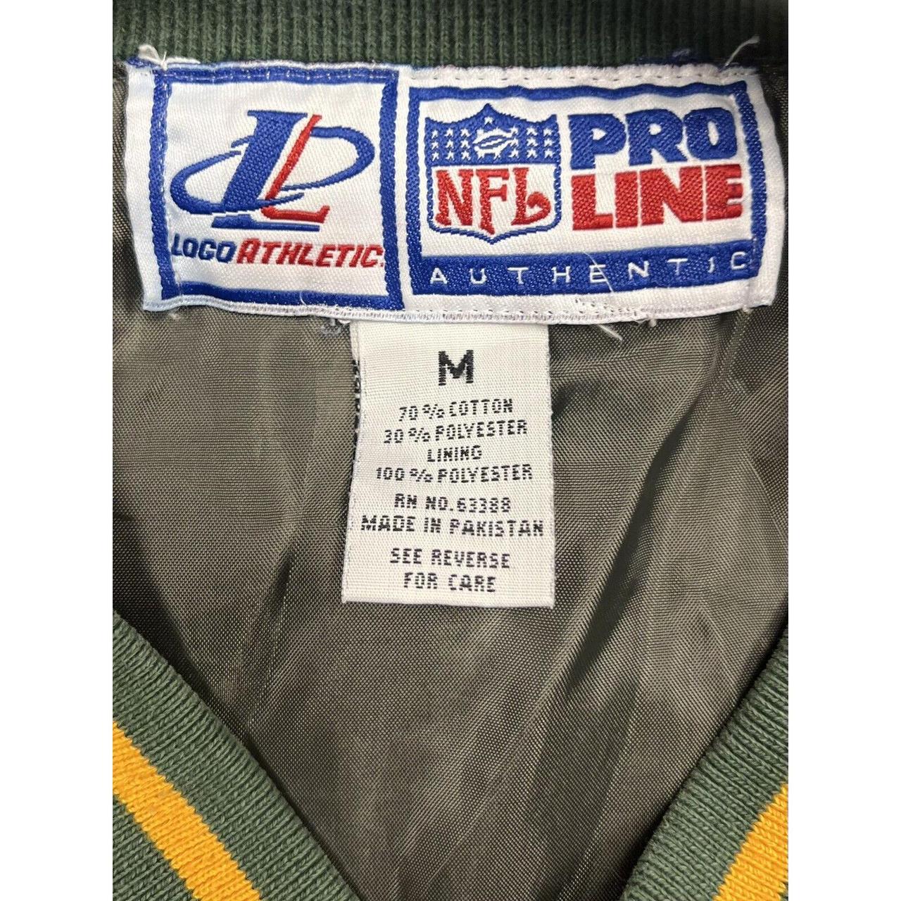 greenbay packers crewneck sweatshirt nfl pro line - Depop