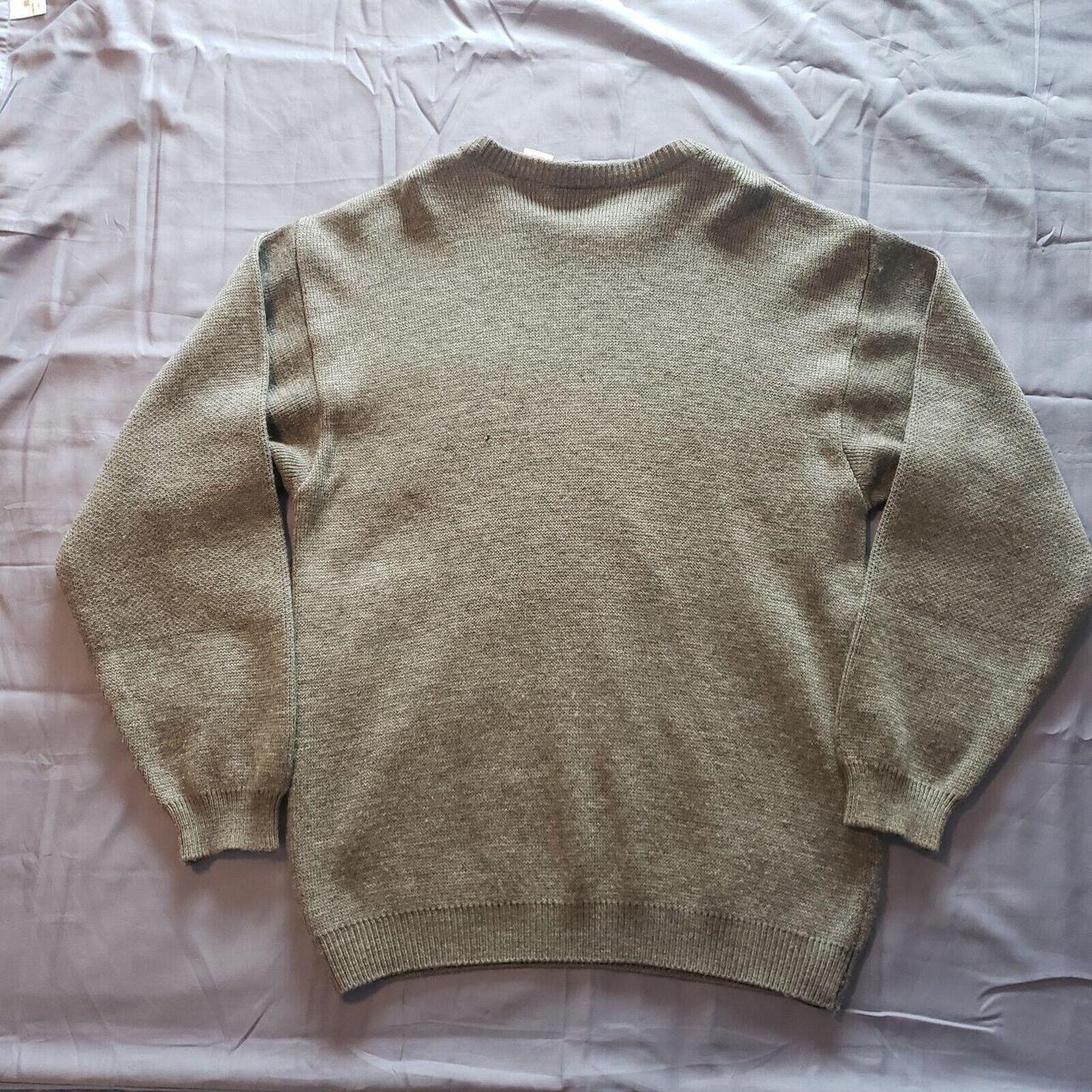 ADA Men's Grey and Black Jumper | Depop