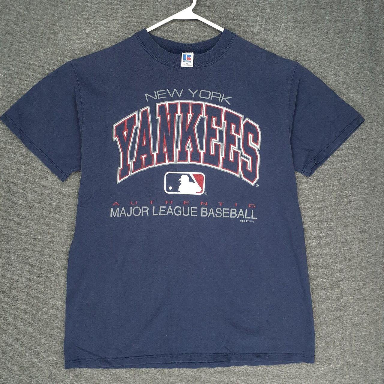 Vintage New York Yankees Shirt L Size: - Depop