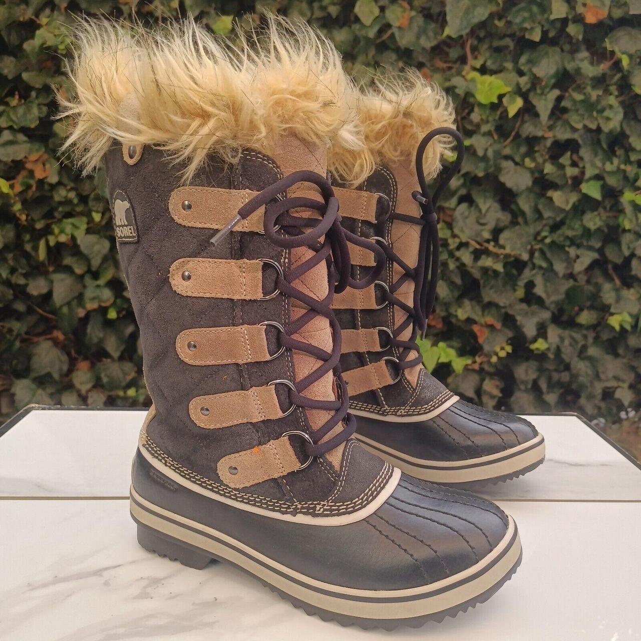 Sorel faux fur hot sale snow boots