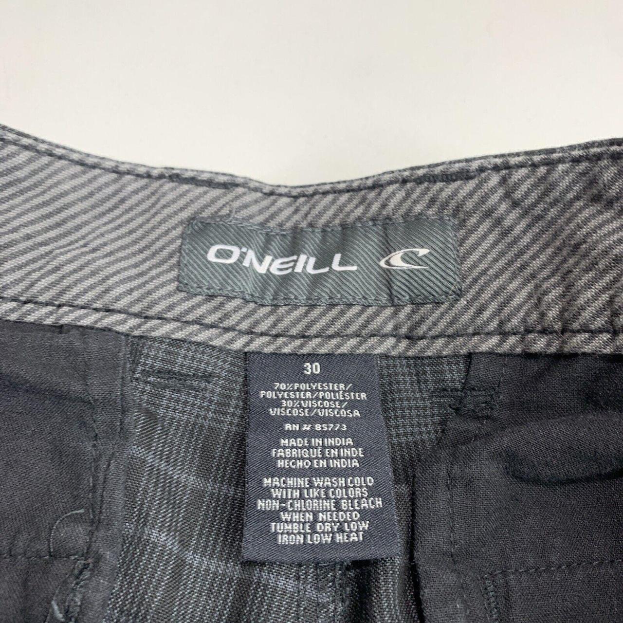 ONeill Mens Shorts Black Gray 30 Polyester Blend... Depop