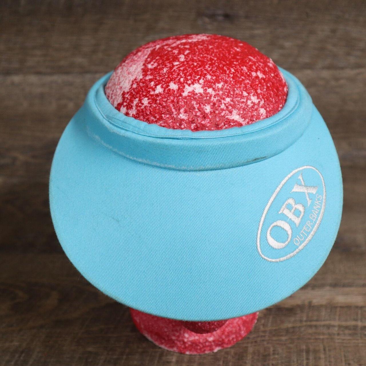 Blue Q Women's Blue Hat Depop