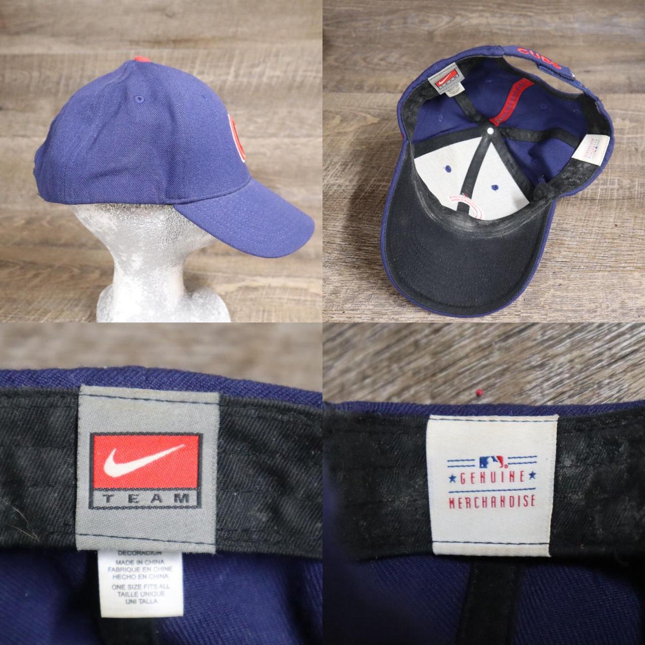 Chicago Cubs Nike Team MLB Hat Baseball Cap Used. - Depop