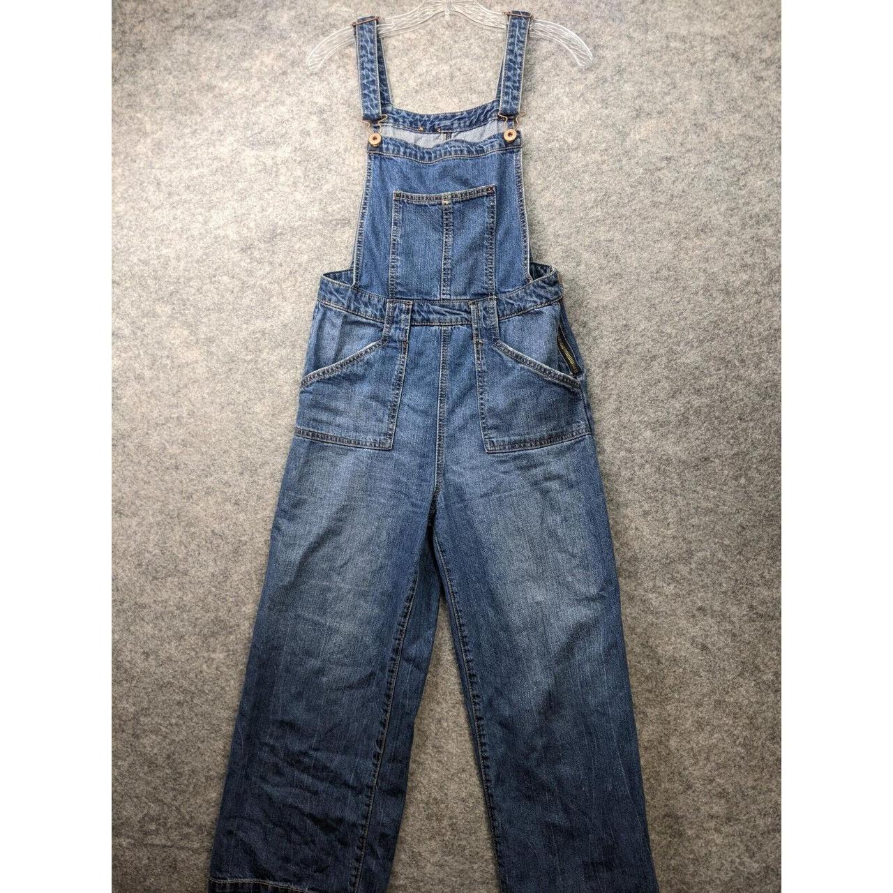 American Rag Overalls Womens Size 5 Juniors Wide Leg... - Depop