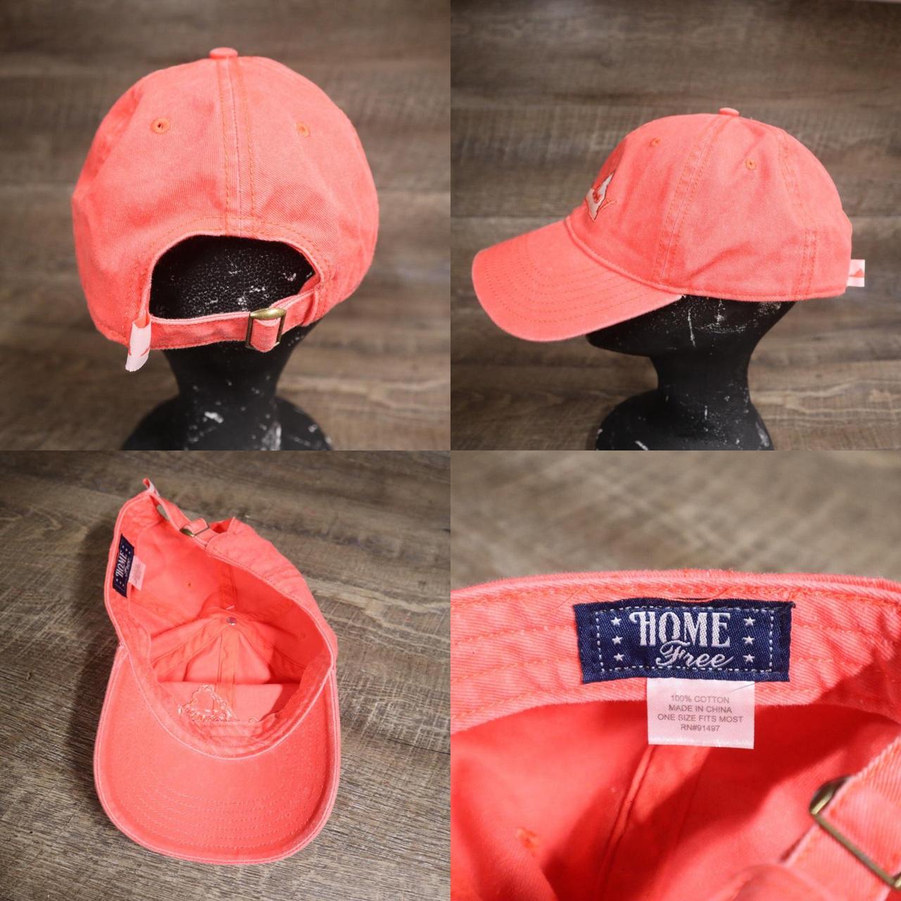iHome Men's Red and Pink Hat (4)
