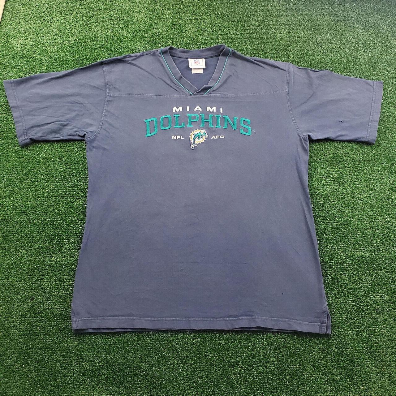 Salem Sportswear NFL Miami Dolphins Vintage Shirt - Depop