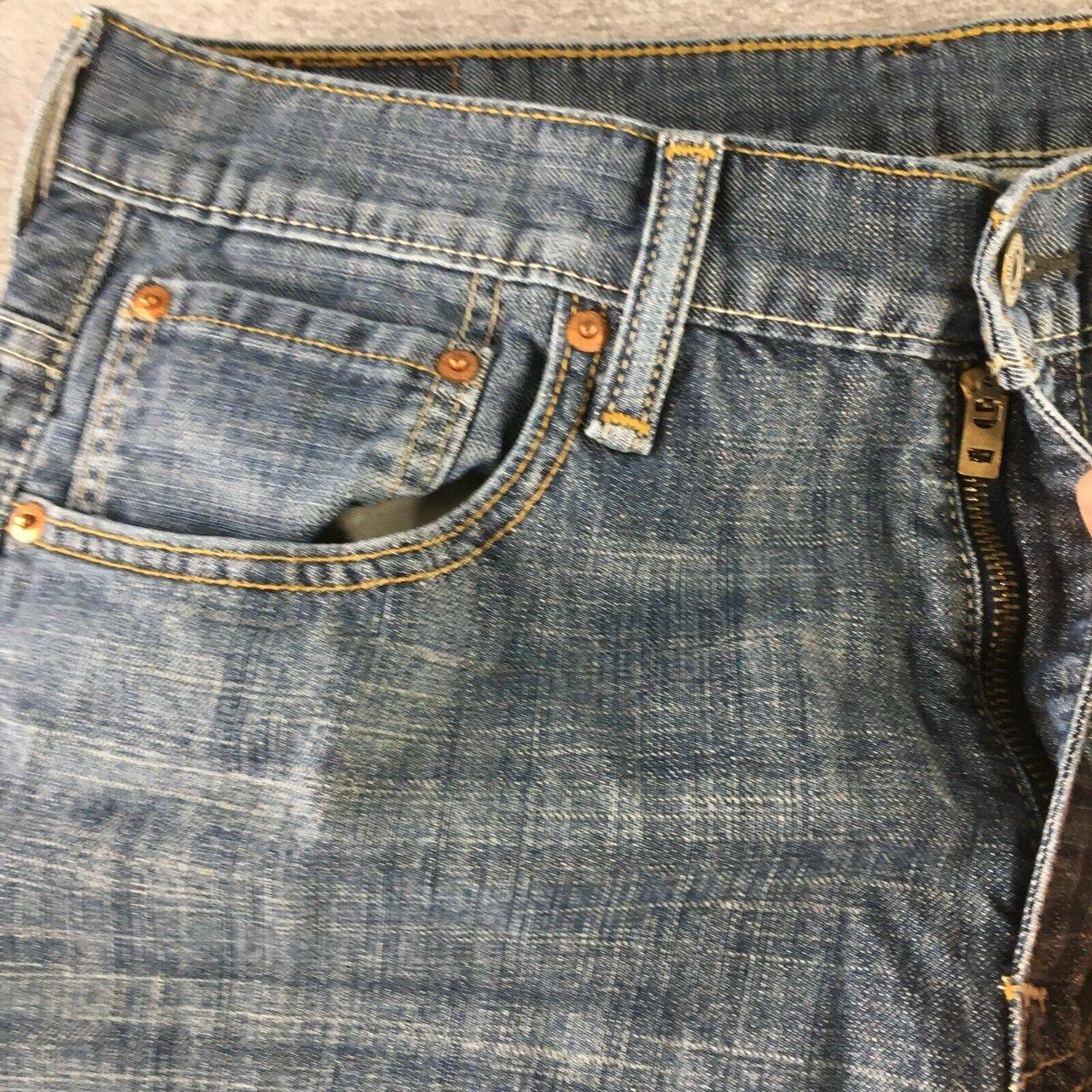 Levis Jeans Mens 32x29 569 Straight Denim Pants Dark... - Depop