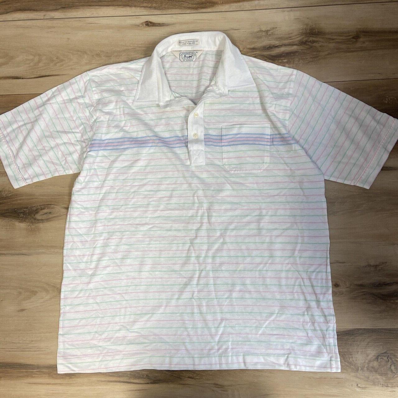 Barrow Men's White and Pink Polo-shirts