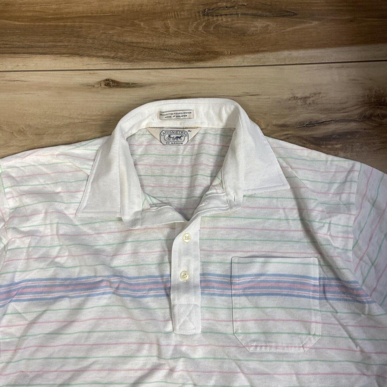 Barrow Men's White and Pink Polo-shirts (3)