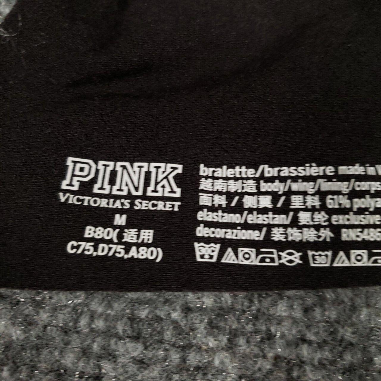 Victoria's Secret Women's Black and Pink Vests-tanks-camis (3)