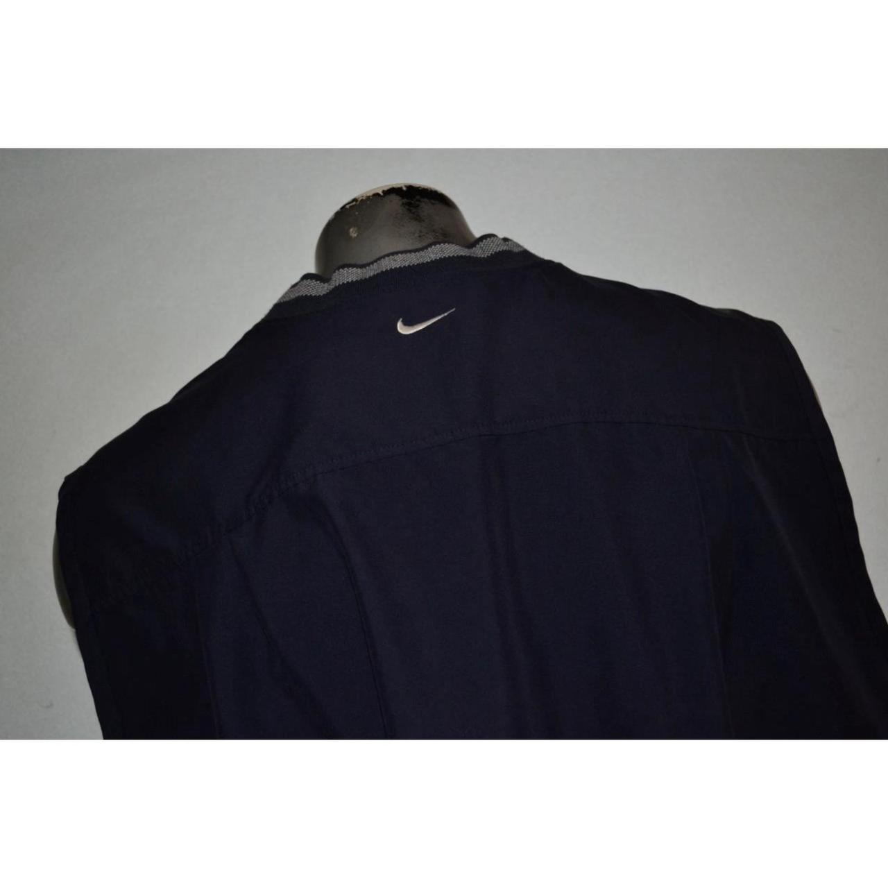 Nike Golf Pullover Windbreaker Vest Shirt Black... Depop