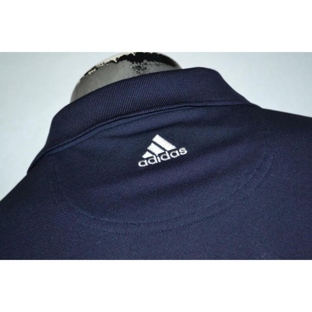 Adidas Men's Polo Shirt - Navy - L