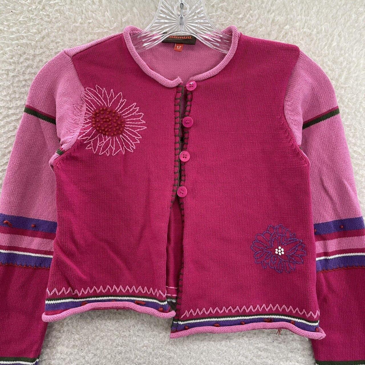 Catimini Women's Pink Cardigan (3)