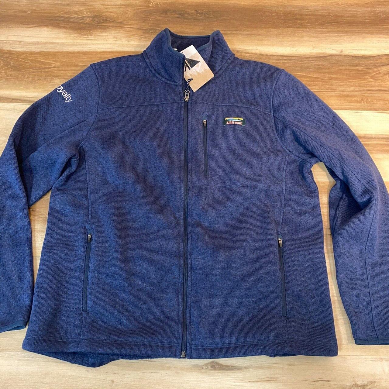 L.L.Bean Men's Full Zip Sweater Fleece Jacket