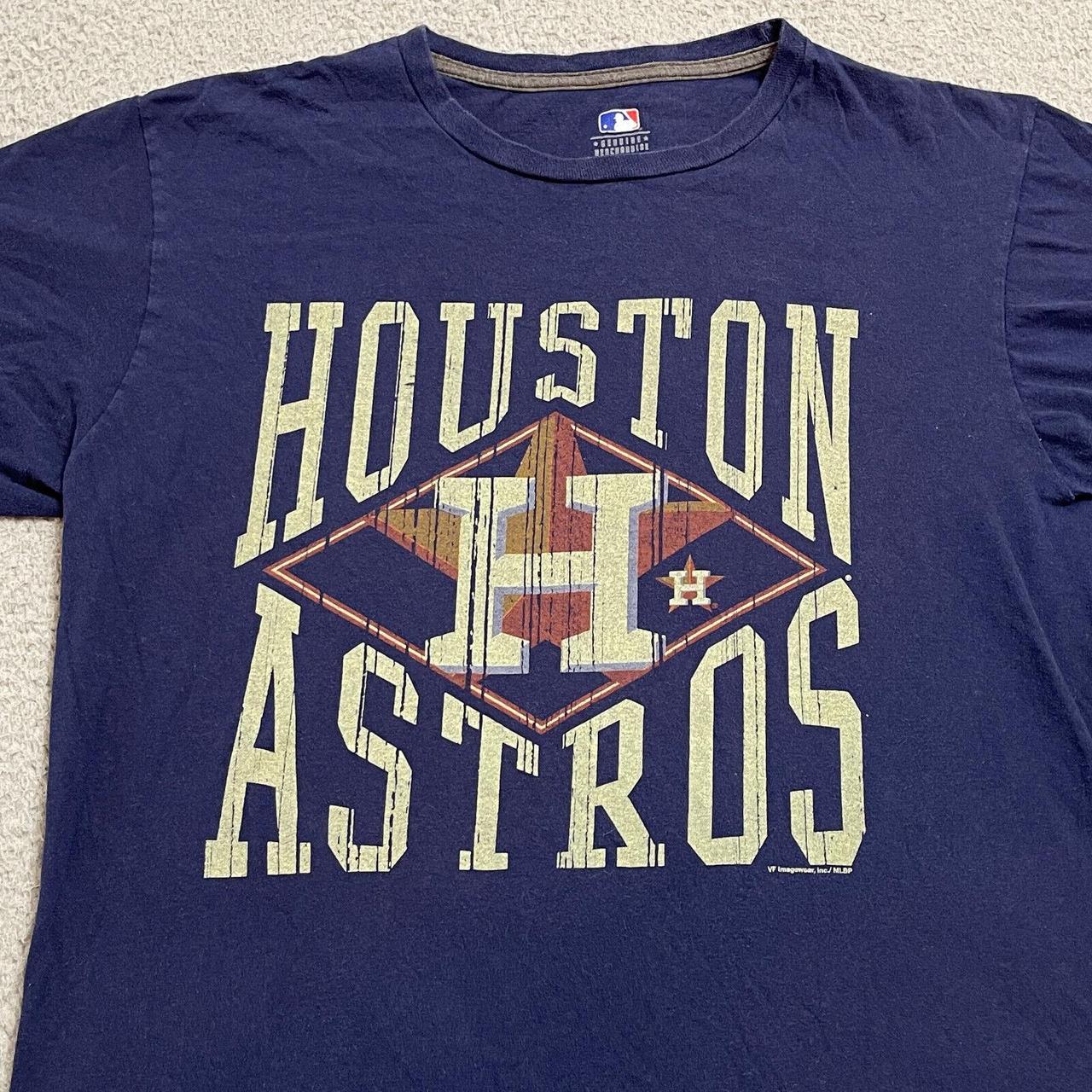 Large Adidas Houston Astros T-Shirt - Depop