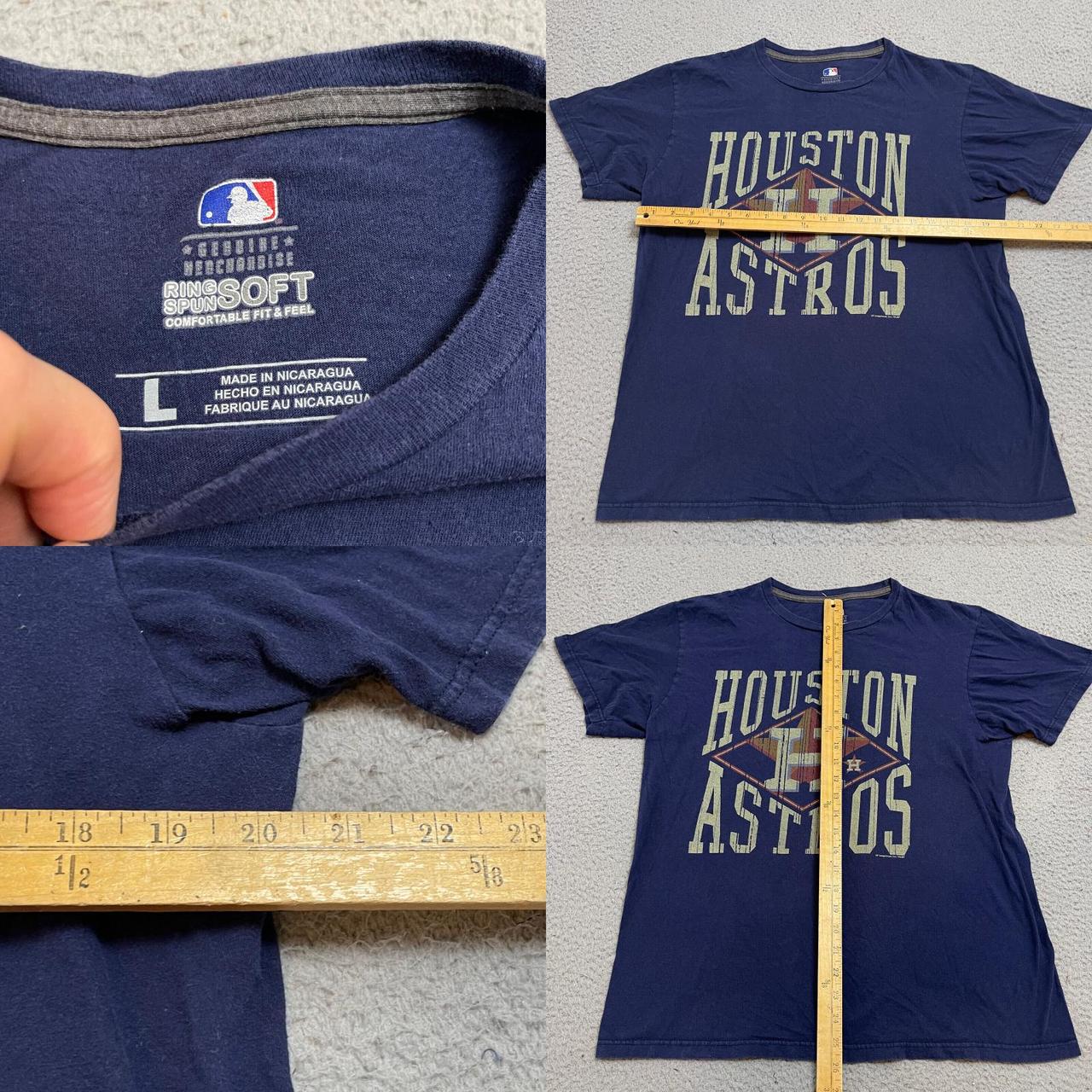 Houston Astros Button down shirt. Very comfortable - Depop