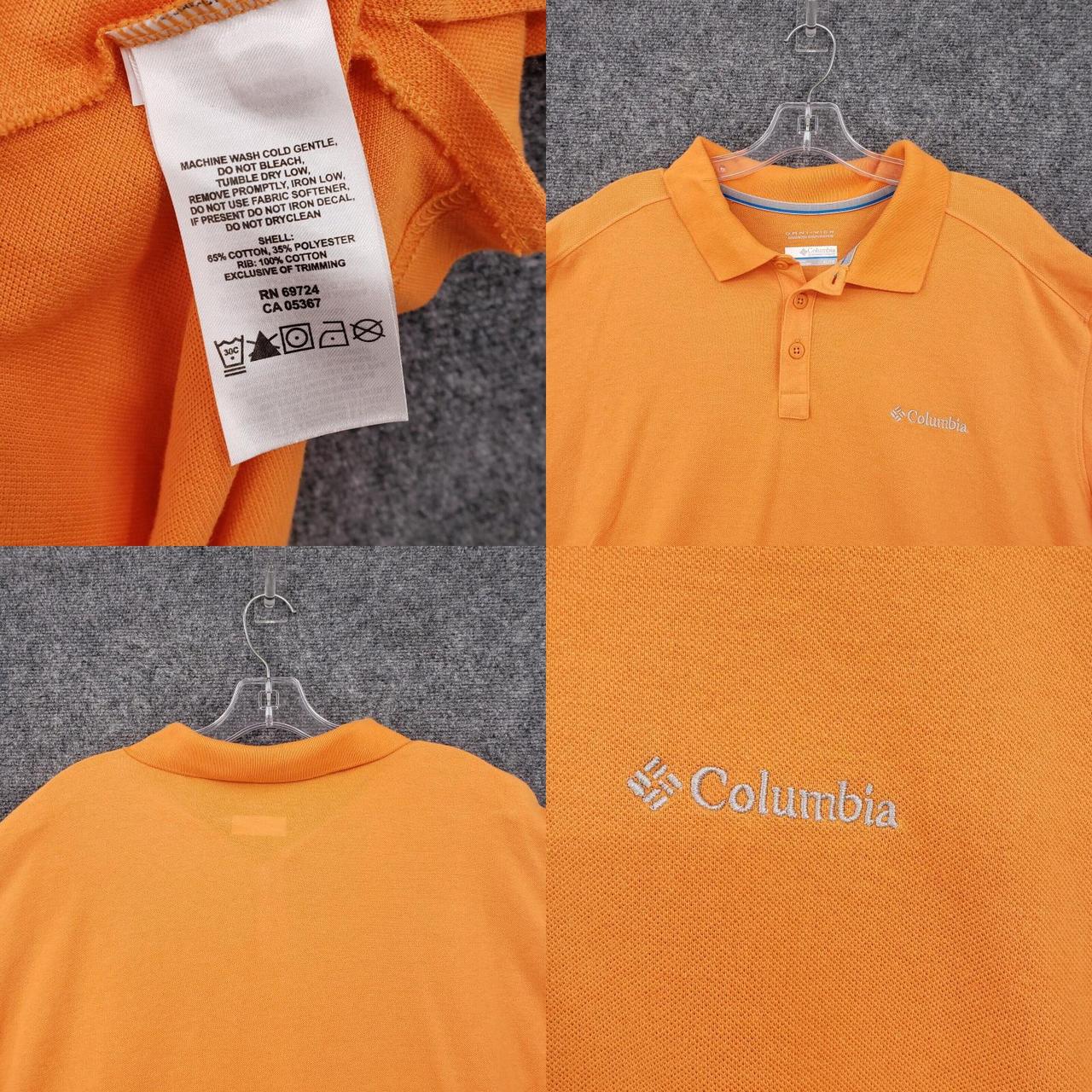 Omnitau Men's Drive Organic Cotton Avant Polo Shirt - Bright Orange Orange / S