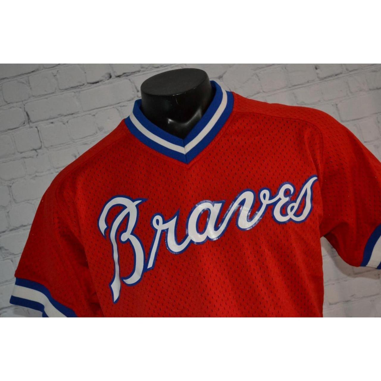 Vintage 1992 Atlanta Braves Jersey Size: Large ( - Depop