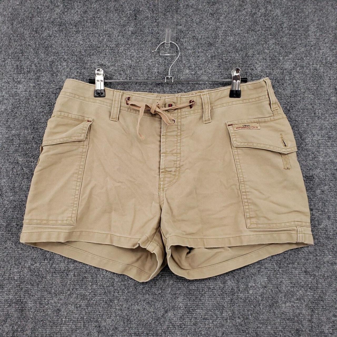 Abercrombie and fitch khaki on sale shorts