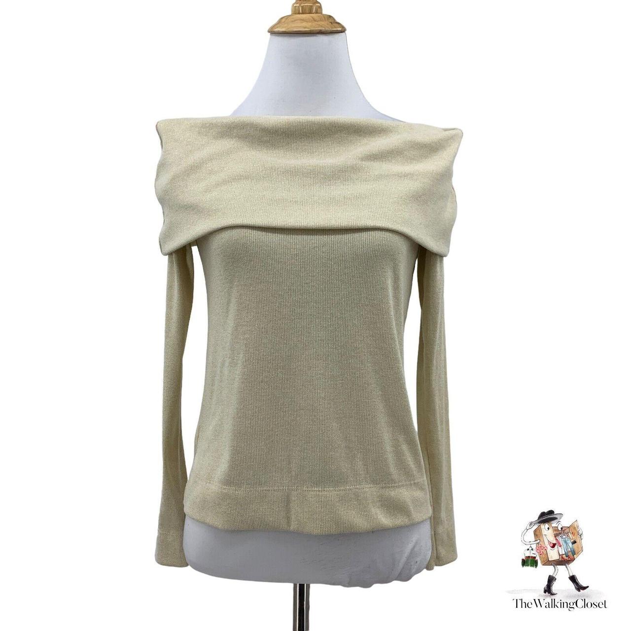 Loft Off The Shoulder Top Womens XS Extra Small... - Depop