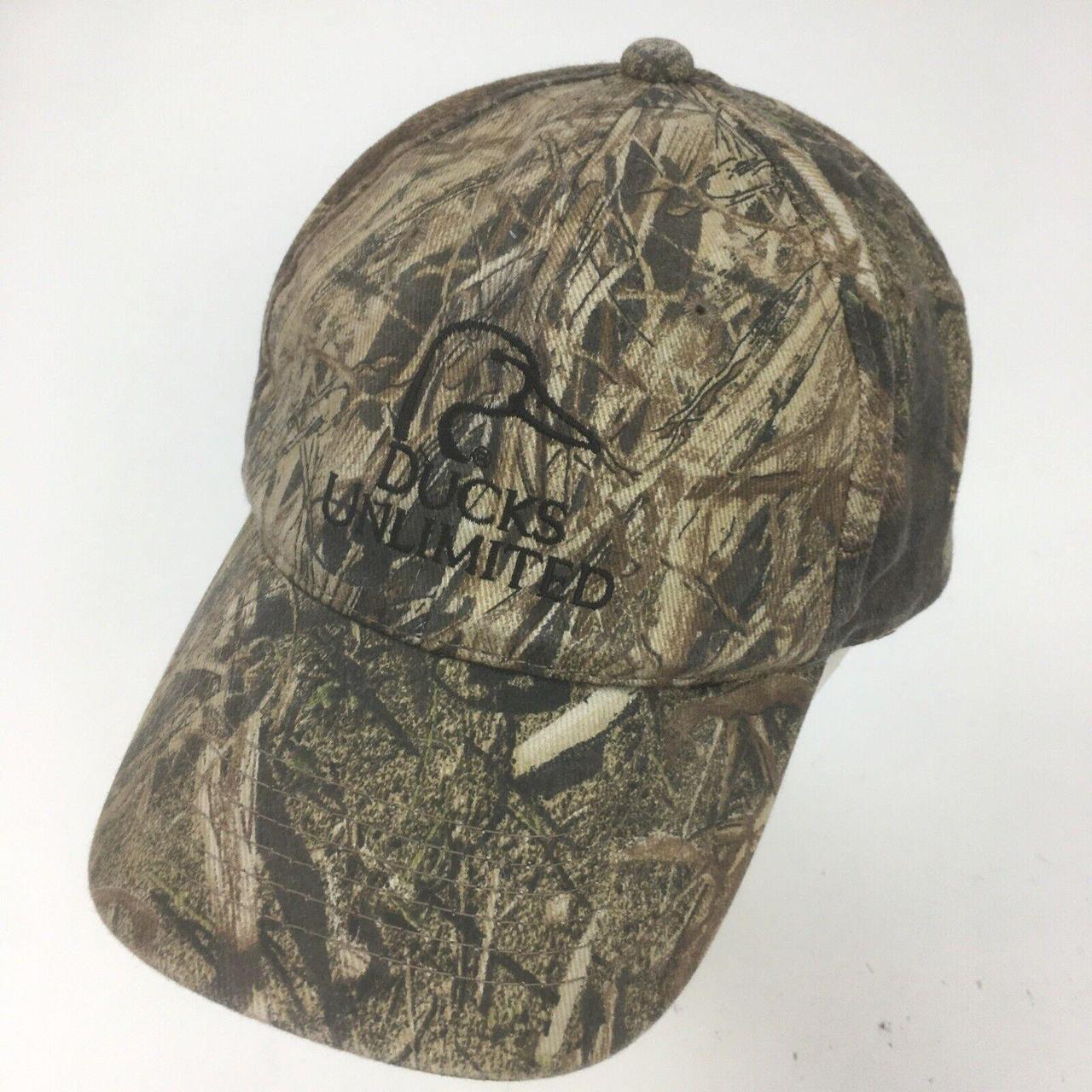 Ducks Unlimited Camouflage Green Wing Youth Ball Cap... - Depop