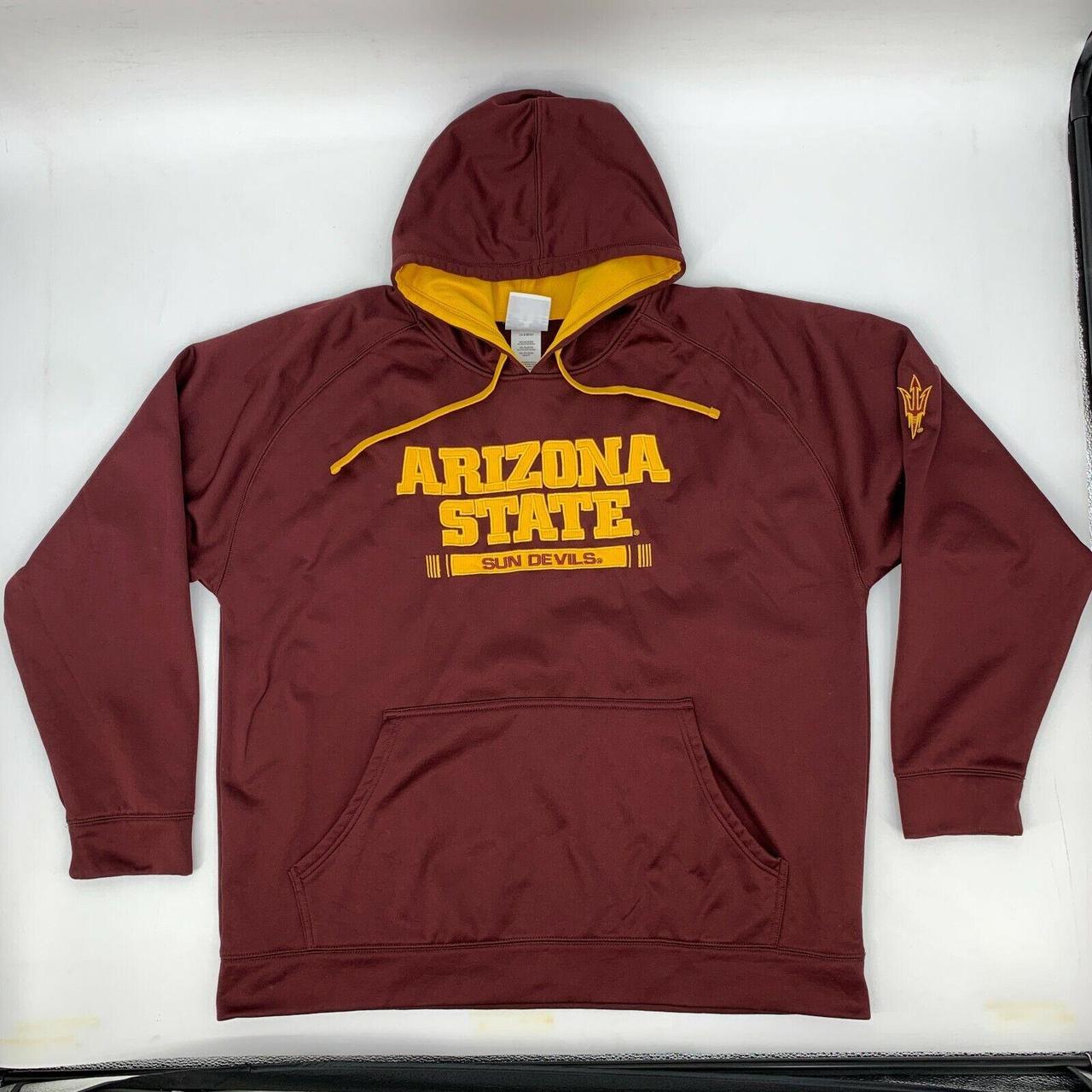 Champion ASU Sun Devils Hoodie Mens 2XL Extra Extra... - Depop