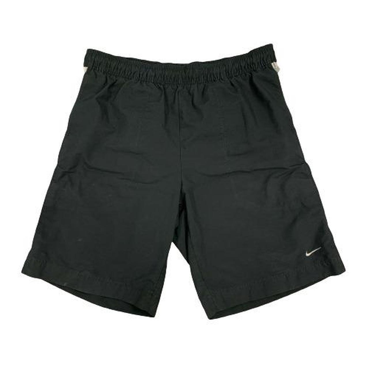 Nike Activewear Shorts Men's Size L Black Elastic... Depop