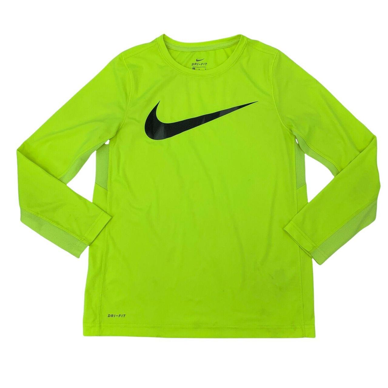 Nike Men's Shirt - Green - L