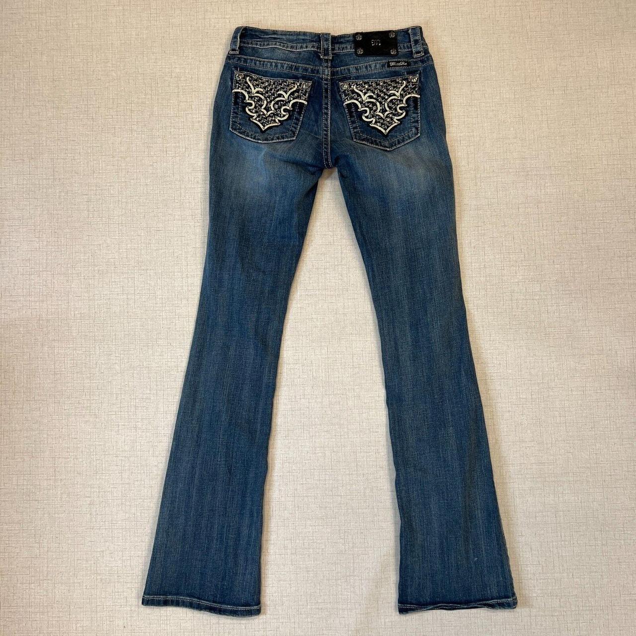 Miss Me Mid Rise Bootcut Jeans Womens Mid Rise Depop